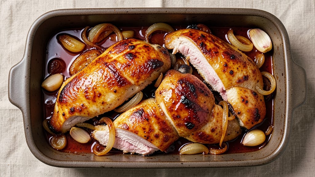 Baked Bourbon Chicken Recipe: Smoky-Sweet Crisp With Foil-Sealed Juice Lock