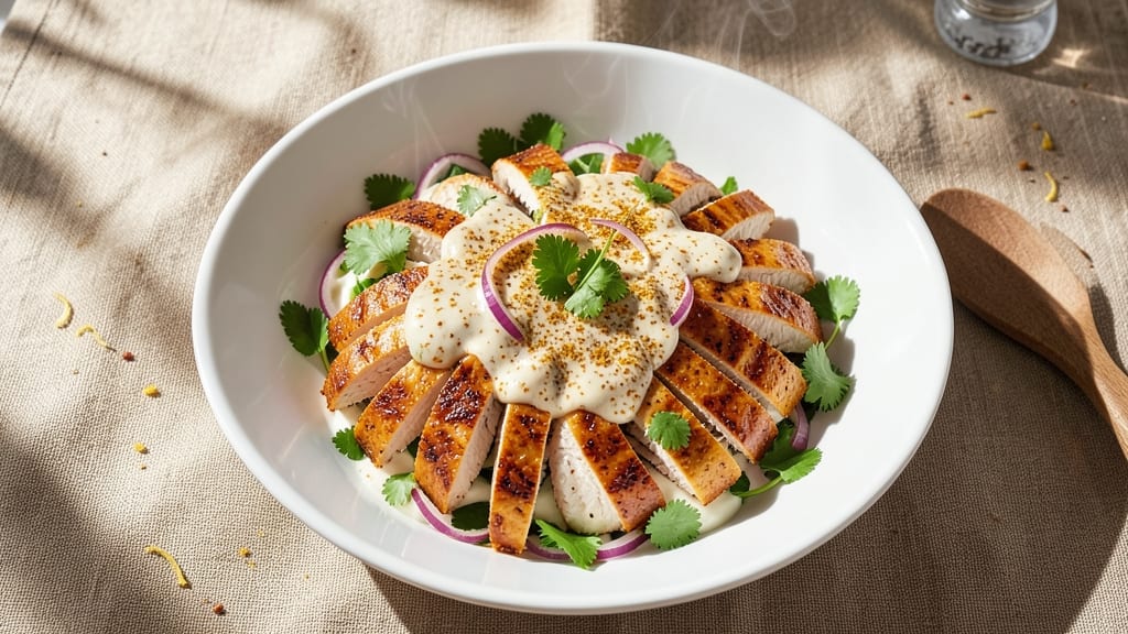 Barefoot Contessa Curried Chicken Salad Recipe: Warm Spiced Chicken with Creamy Yogurt Dressing