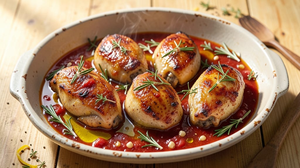 Baked Italian Chicken Dinner Recipe: Herb-Infused Crispy Top, Foil-Sealed Juiciness