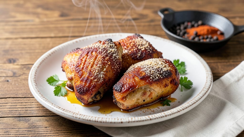 Air Fried Boneless Chicken Thighs Recipe: Juicy Interiors, Shatterproof Crust in 15 Minutes