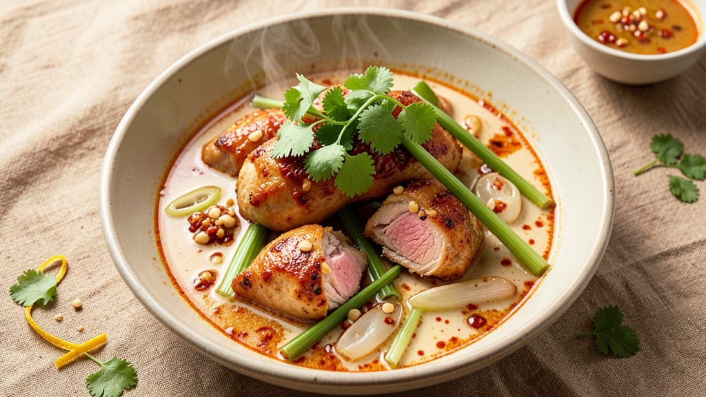 Asian Chicken Chili Recipe: Spiced Coconut Milk Simmer for Bold Heat