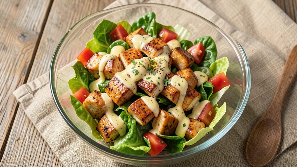 Applebee's Fiesta Lime Chicken Salad Recipe: Zesty Lime Dressing and Crunchy Tortilla Topping