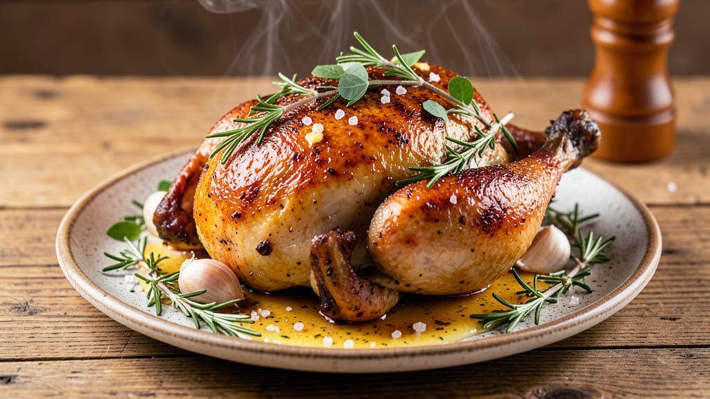 Angela Hartnett's Roast Chicken Recipe: Herbed Butter Basted to Golden Perfection