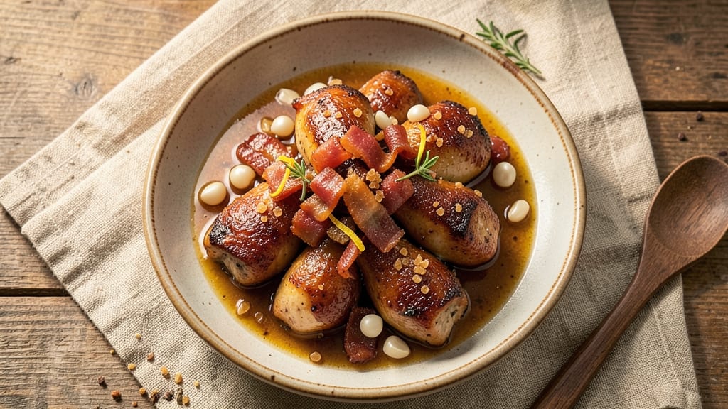 Bacon Brown Sugar Chicken Recipe: Crispy Crust and Sticky Glaze Combo