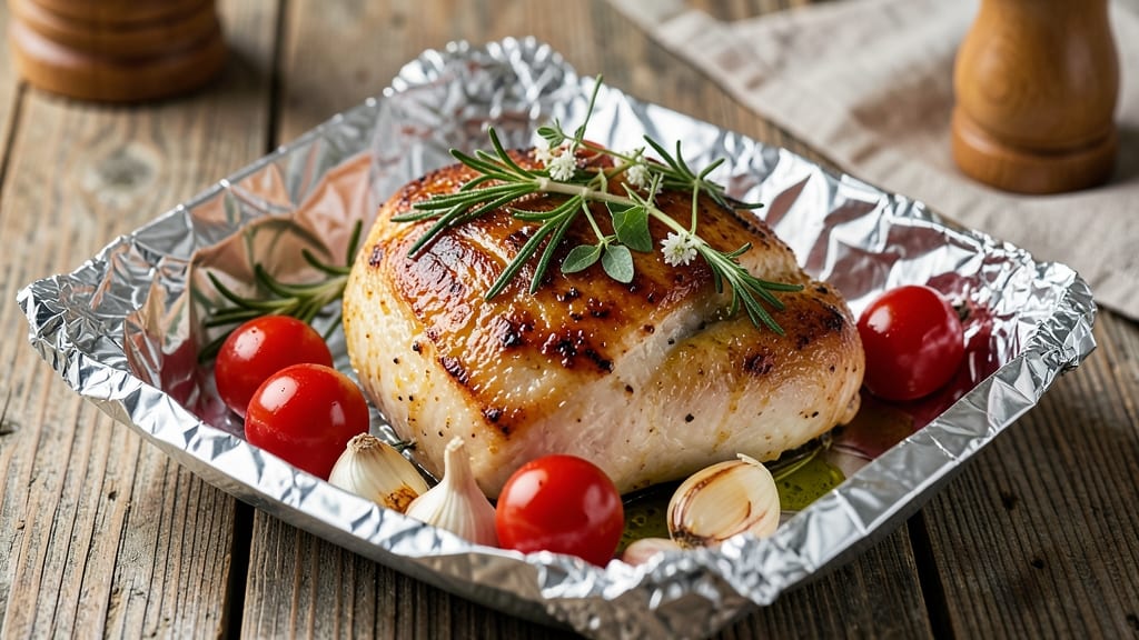 Baked Chicken Foil Packet Recipe: Crispy Herb Crust With Juicy Centers Sealed Tight
