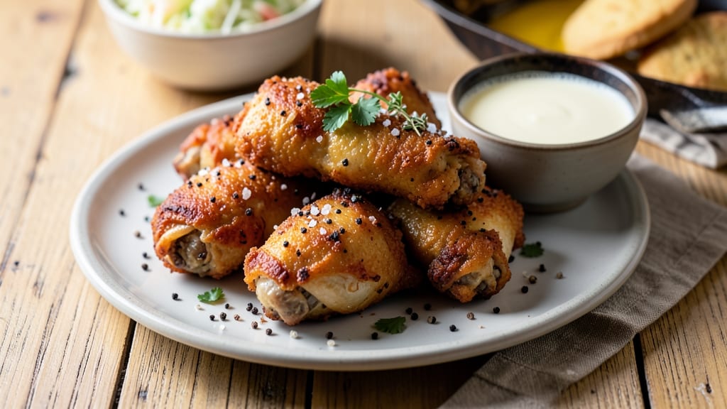 Baked Southern Fried Chicken Recipe: Buttermilk Brine Magic for Double-Crusted Crunch