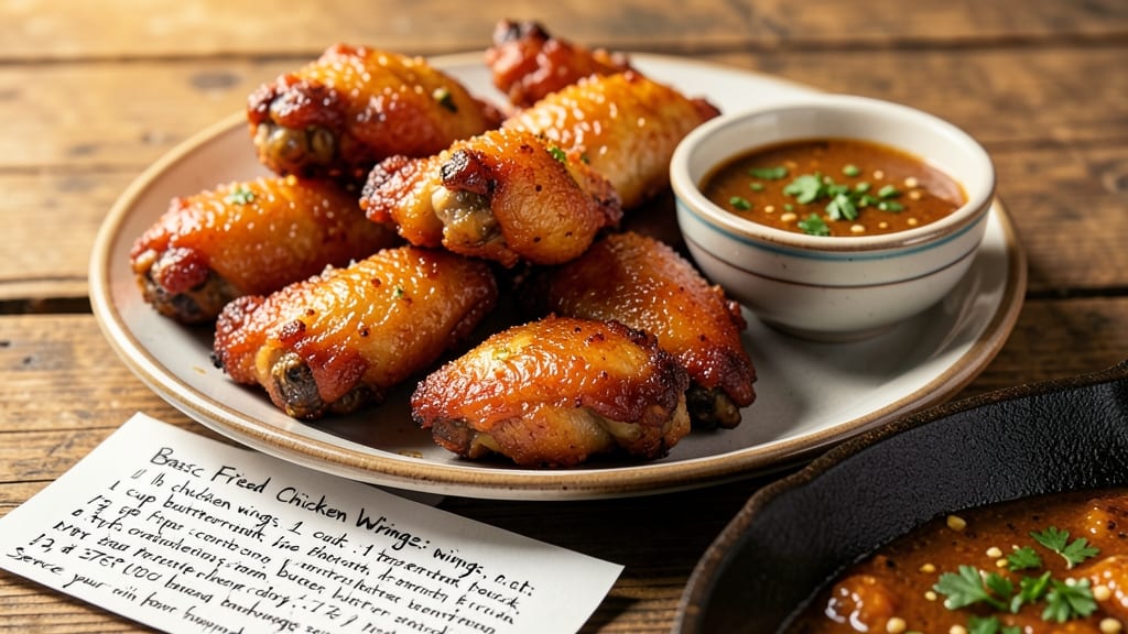 Basic Fried Chicken Wings Recipe: Foil-Sealed Juice Lock for Crispy Centers
