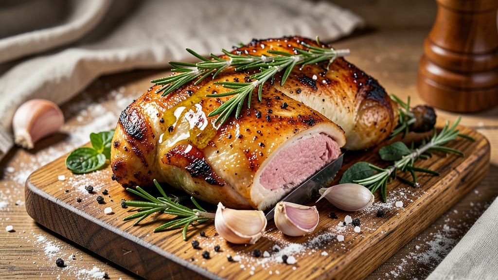 Baked Rosemary Chicken Leg Quarters Recipe: Herb-Infused Crisp Skin and Foil-Sealed Juice Lock