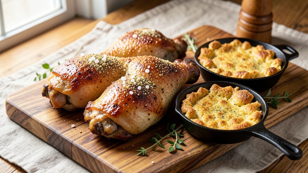 Amish Baked Chicken Recipe: Homestyle Crispy Skin With Foil-Sealed Juice Lock