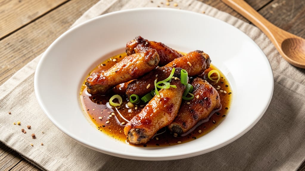 Baked Sweet and Sour Chicken Wings Recipe: Crispy Bites with Tangy Honey Glaze