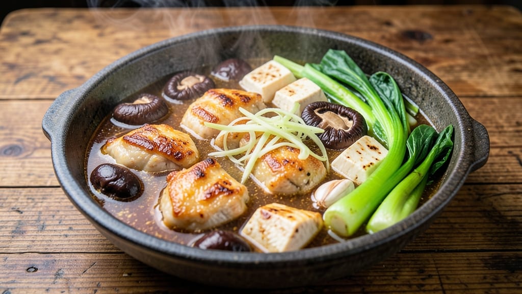 Asian Chicken Hot Pot Recipe: Spiced Broth and Silky Dumplings in One Bowl