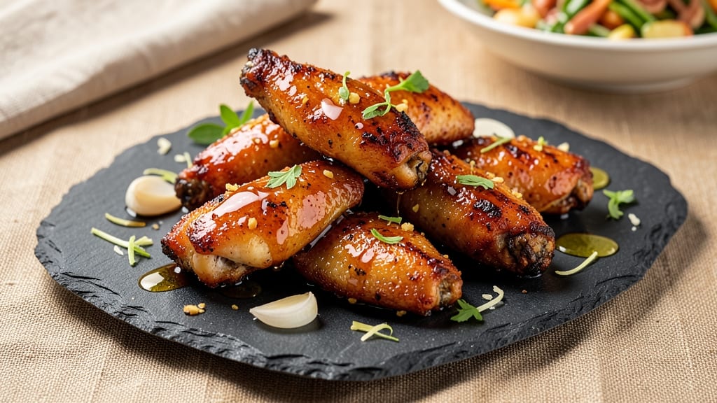 Baked Chicken Wings With Honey Soy And Ginger Marinade Recipe: Glossy Glaze That Carries Every Bite