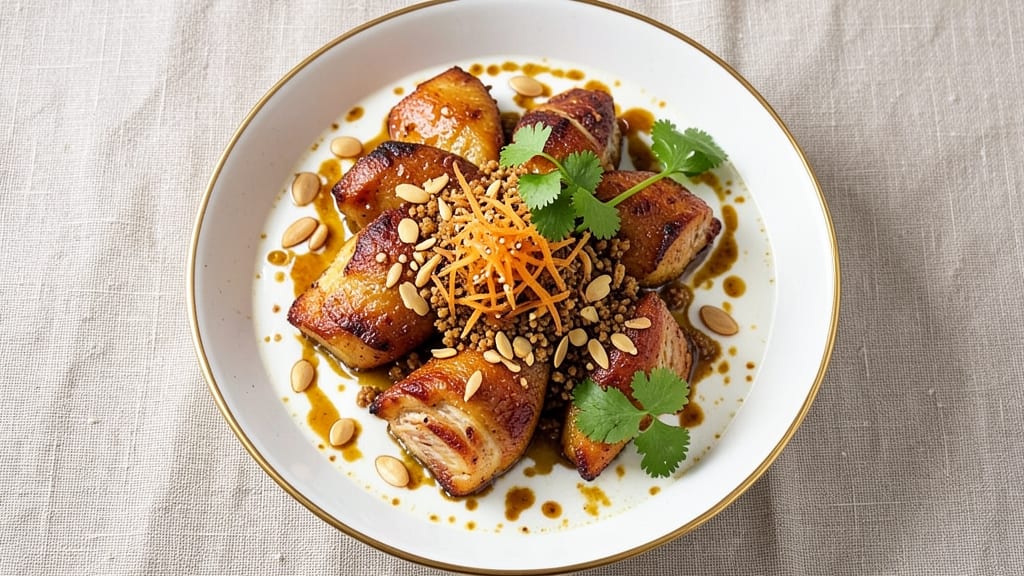 Almond Chicken Curry Recipe: Fragrant Coconut and Ginger Harmony in One Pot