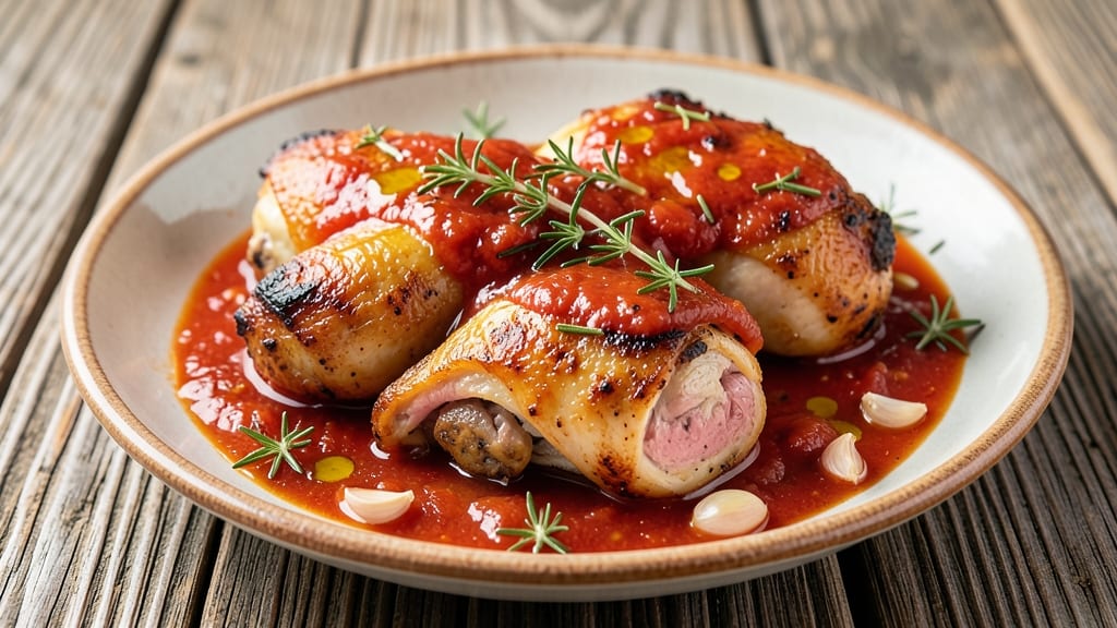 Baked Chicken Thighs in Tomato Sauce Recipe: Slow-Simmered Richness With Herbed Crust