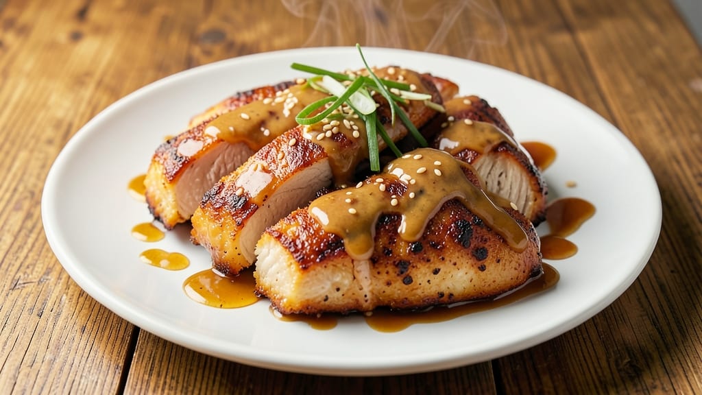 Baked Peanut Chicken Recipe: Nutty-Sweet Glaze Meets Crispy Skin