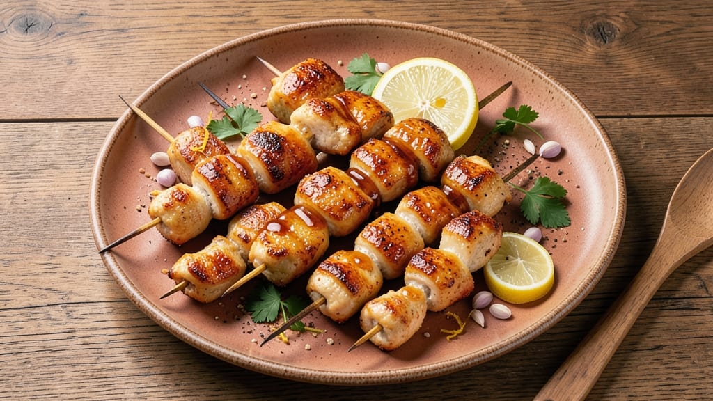 Air Fry Chicken Skewers Recipe: Smoky Garlic-Lime Crisp in 15 Minutes