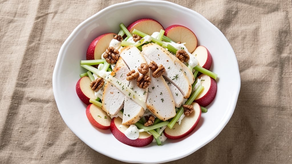 Atlanta Bread Company Chicken Waldorf Salad Recipe: Crunchy Apples and Celery With Creamy Dressing