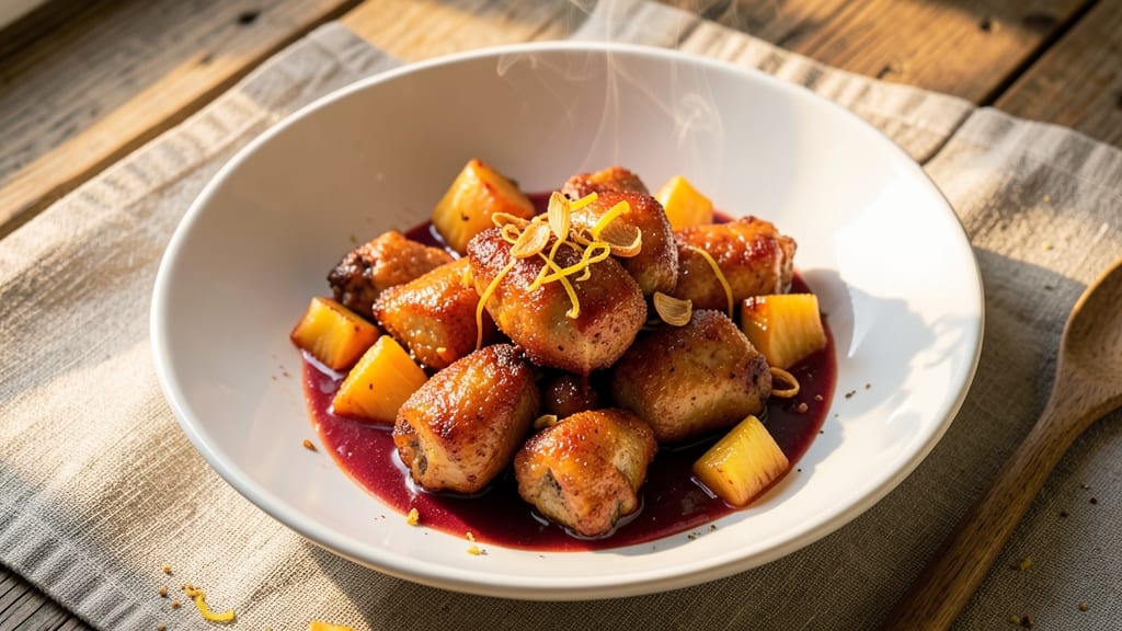 Basic Sweet and Sour Chicken Recipe: Crispy Bites with Tangy Pineapple Glaze