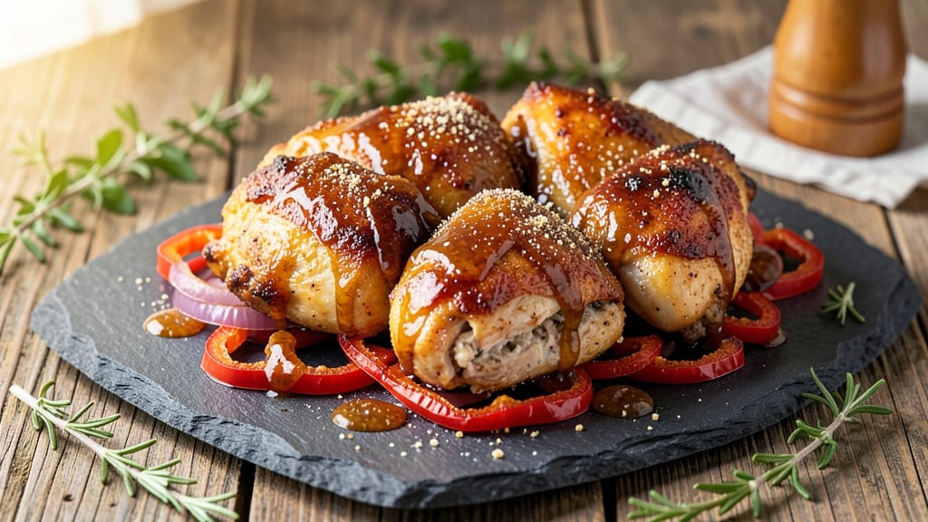 Baked BBQ Chicken Quarters Recipe: Smoky-Sweet Crust and Juicy Centers in One Pan