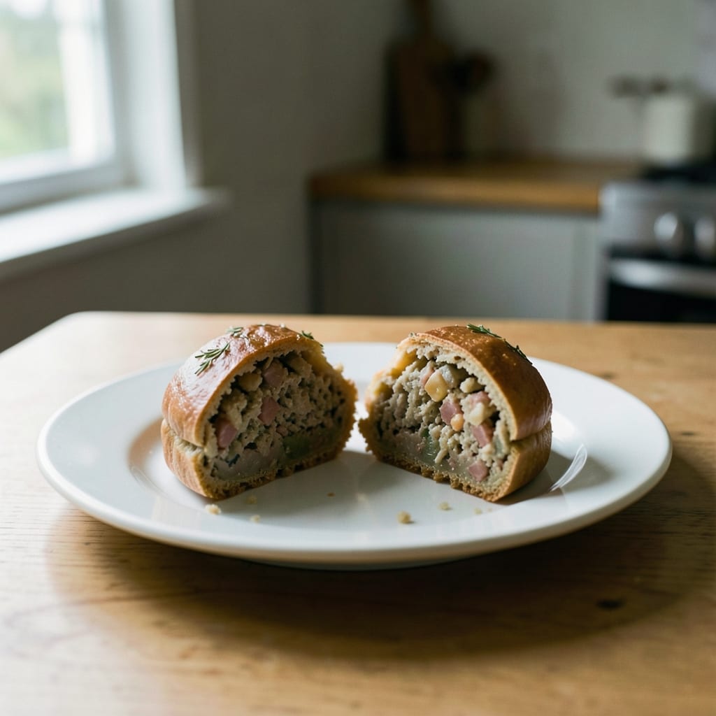 The dish as the corrected method produces it