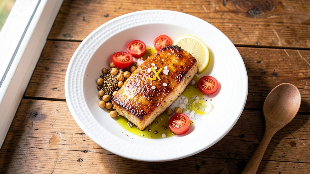 Atlas Monroe Vegan Chicken Recipe: Smoky Za'atar Crust With Foil-Sealed Juiciness