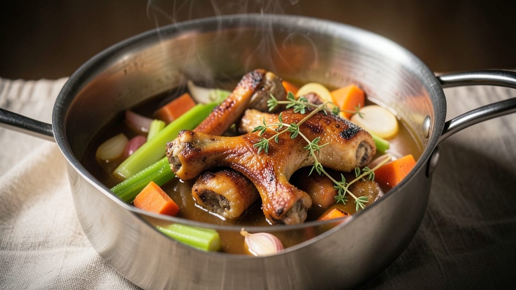 Alton Brown's Chicken Stock Recipe: The Golden-Roasted Secret for Richer Flavor