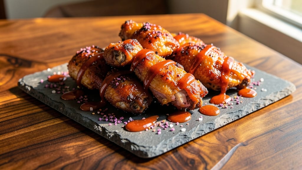 Alton Brown's Chicken Wings Recipe: Crispy-Fried with Tangy Honey Glaze