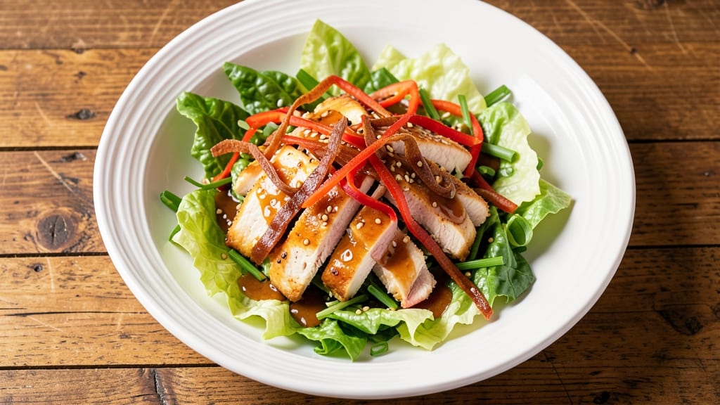 Applebee's Oriental Chicken Salad Copycat Recipe: Crunchy Celery and Sweet Vinegar Magic