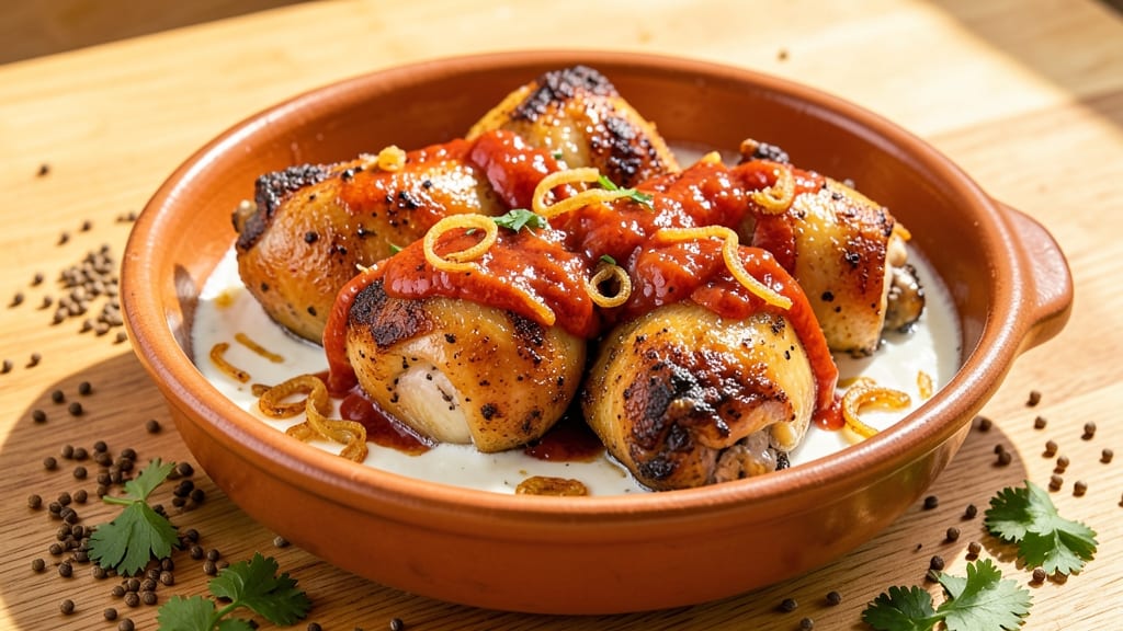 Baked Chicken Thighs Indian Recipe: Spiced Yogurt Marinade for Juicy, Aromatic Bites