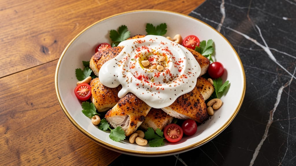 Aladdin's Chicken Salad Recipe: Crispy Za'atar Crunch With Foil-Sealed Juice Lock