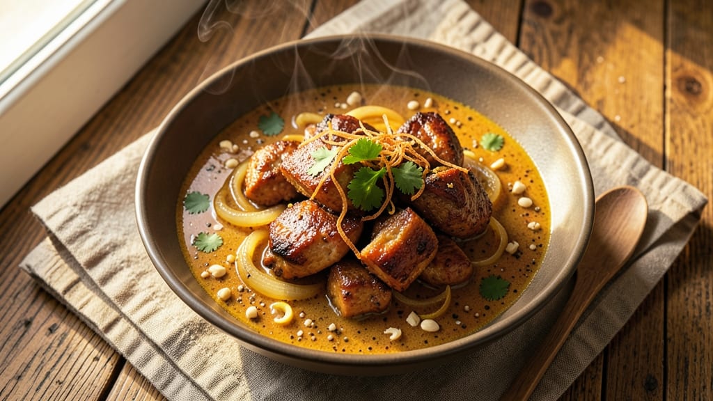 American Chicken Curry Recipe: Spiced Coconut Cream Velvety in One Pot