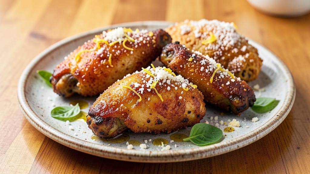 Baked Italian Chicken Wings Recipe: Parmesan-Crusted Crunch With Foil-Sealed Juice
