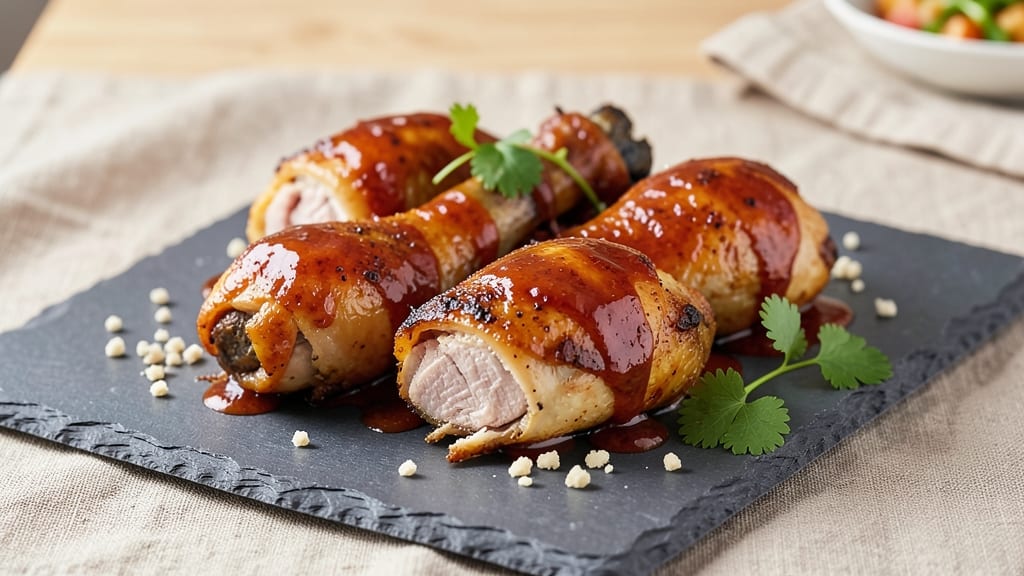 Baked Buffalo Chicken Legs Recipe: Spicy Ranch Glaze Locks in Every Bite