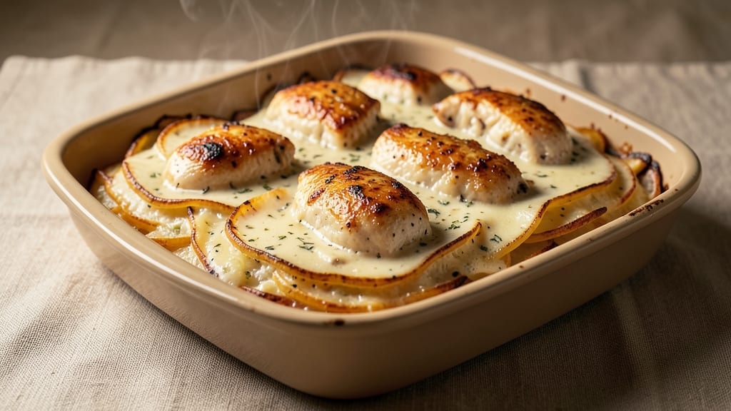 Betty Crocker Scalloped Potatoes and Chicken Recipe: Layered Comfort with Crispy Top and Juicy Bites