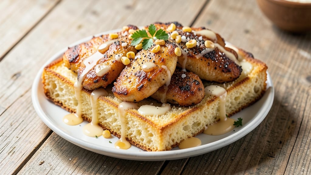 Boston Chicken Cornbread Recipe: Celery Crunch and Creamy Mayo Harmony