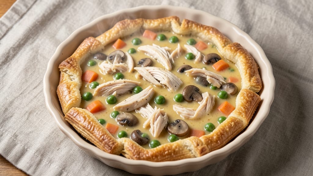 Campbell's Cream of Chicken Pot Pie Recipe: One-Dish Comfort with Crispy Top Every Time