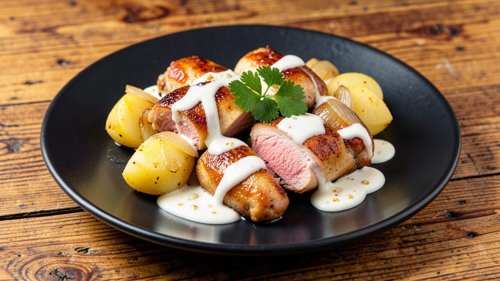 Chicken and Canned Potatoes Recipe: One-Pan Creamy Comfort in 25 Minutes