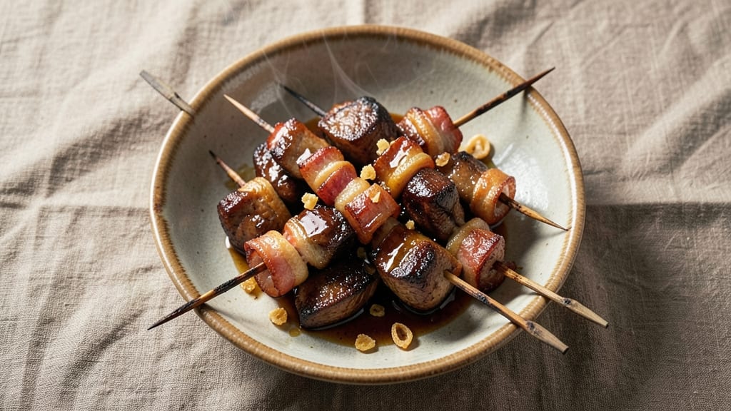 Chicken Liver Rumaki Recipe: Crispy Celery Wrapped in Buttery Rum Glaze