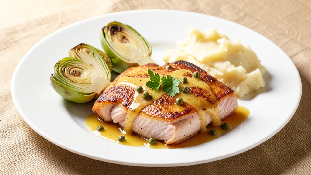 Chicken Piccata With Artichoke Hearts Recipe: Lemon-Caper Sauce Hugging Tender Chicken