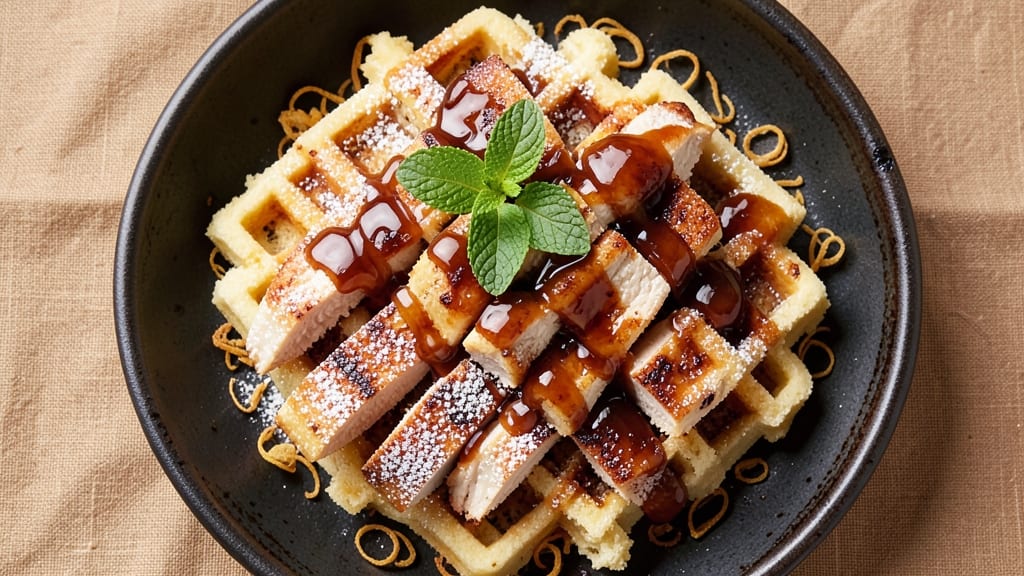Chili's Chicken and Waffles Recipe: Crispy Biscuit Crunch Meets Smoky Grilled Chicken