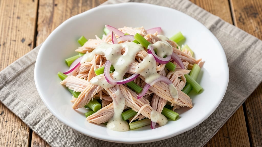 Classic Carol Chicken Salad Copycat Recipe: Crunchy Celery, Sweet Vinegar, and Creamy Mayo Magic