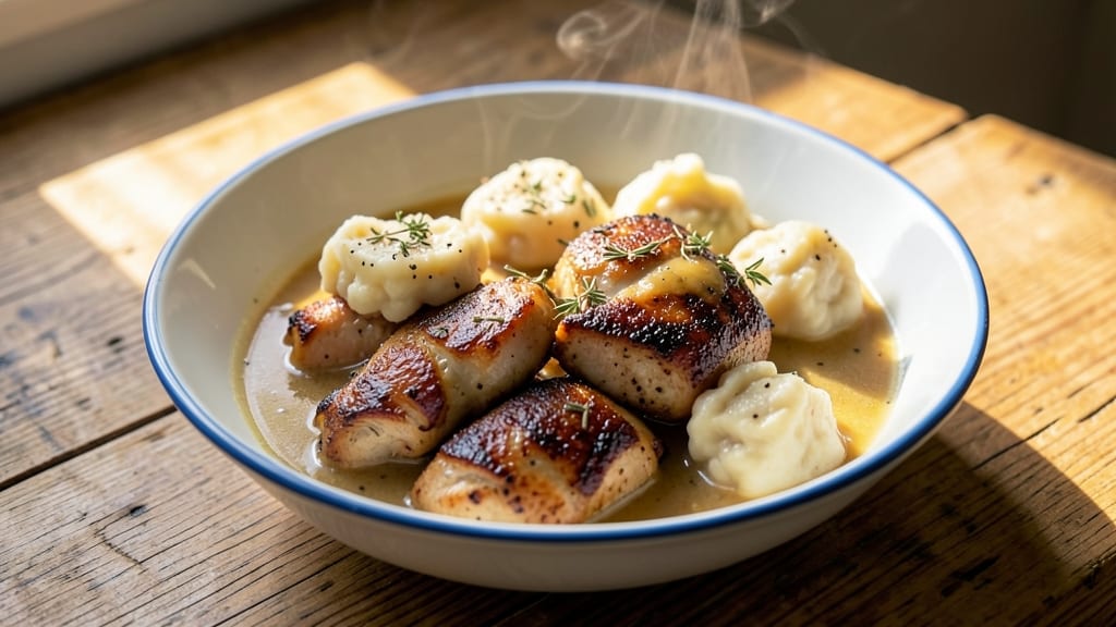 Copycat Cracker Barrel Chicken And Dumplings Recipe: Velvety Broth and Pillowy Dumplings in One Pot