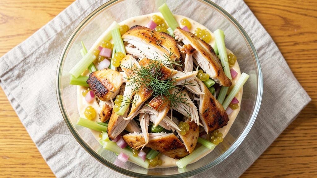 Copycat Sam's Club Rotisserie Chicken Salad Recipe: Celery-Crisp Mayo Magic in 20 Minutes