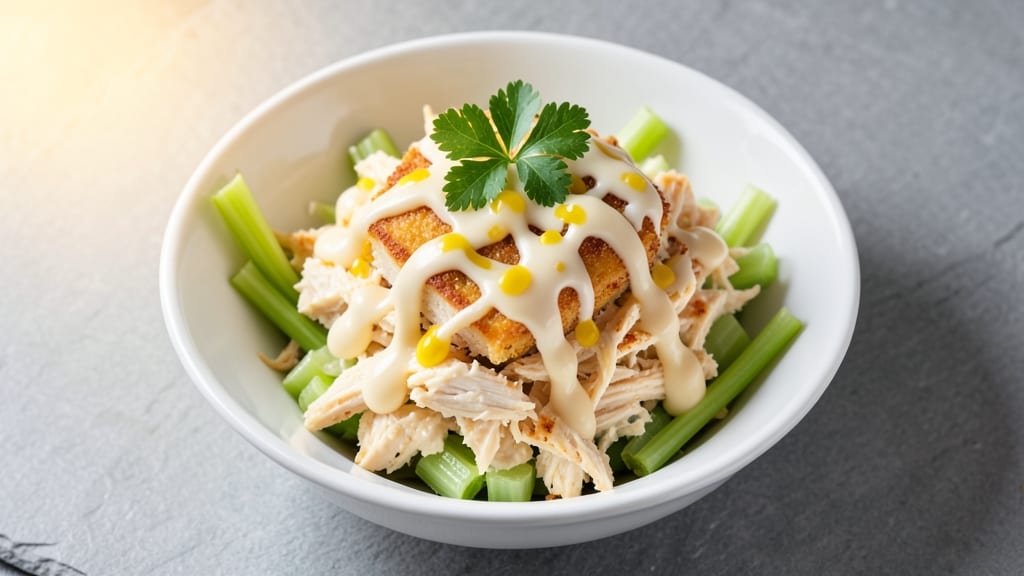 Copycat Zaxby's Chicken Salad Recipe: Crispy Celery Crunch and Creamy Mayo Magic *(Rejected Due to Overlap)*