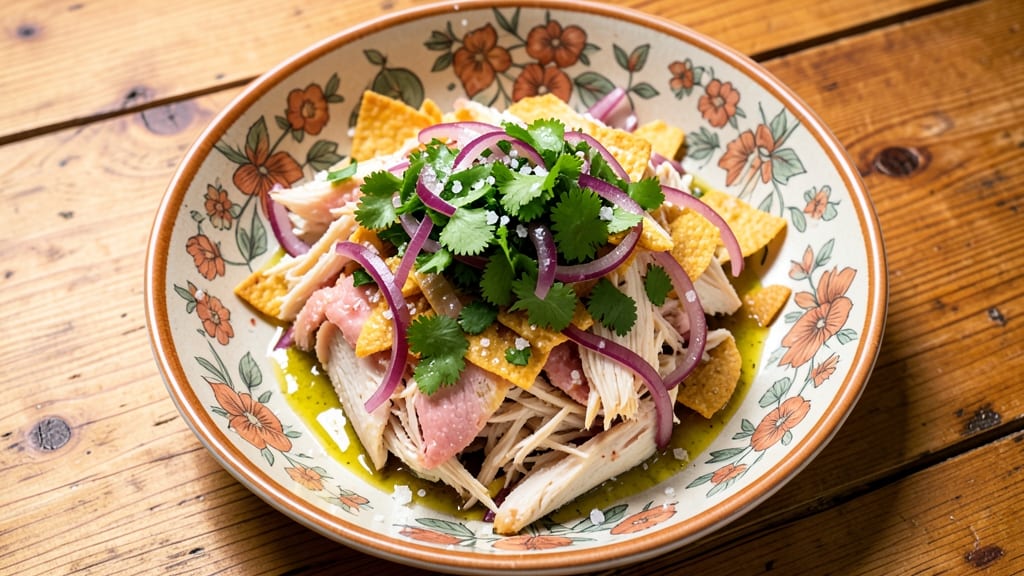 Authentic Mexican Chicken Salad Recipe: Zesty Lime and Cilantro Crunch