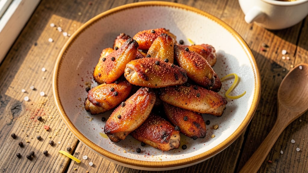 Baked Chicken Party Wings Recipe: Triple-Crusted Crunch Without Deep Frying