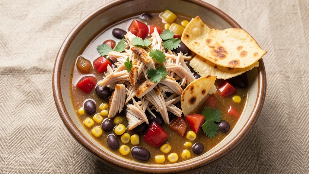 Applebee's Chicken Tortilla Soup Copycat Recipe: Crispy Tortilla Crunch and Foil-Sealed Juiciness