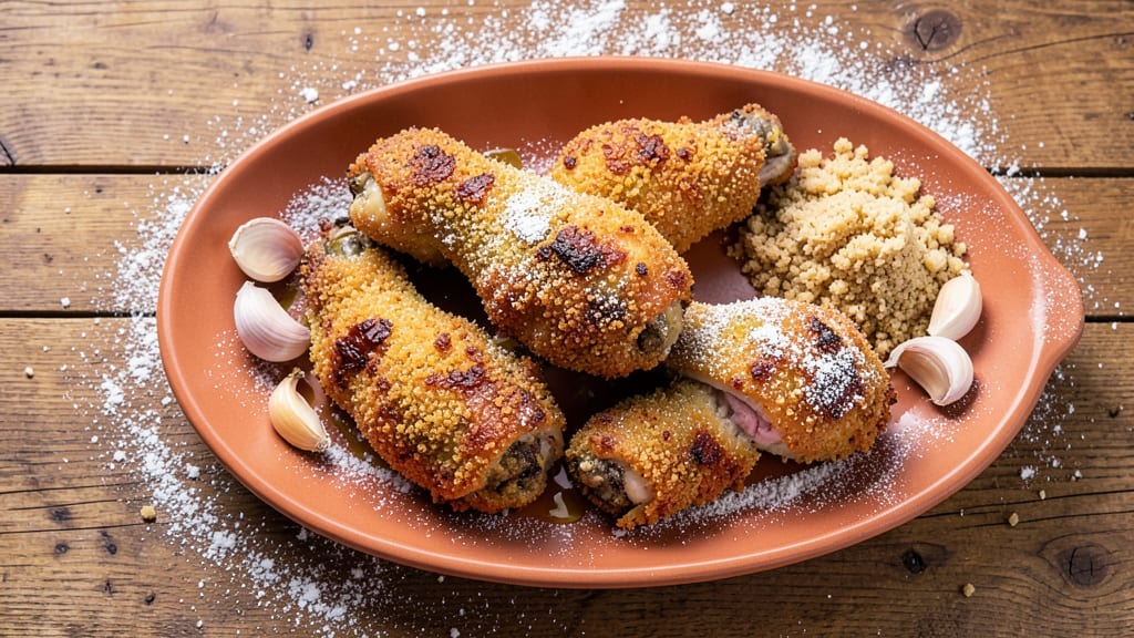 Baked Breaded Chicken Drumsticks Recipe: Foil-Sealed Crunch Meets Juicy Core
