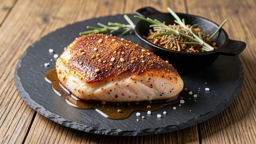 Baked Chicken Breast Rub Recipe: Smoky Garlic-Herb Blend for Crispy Skin