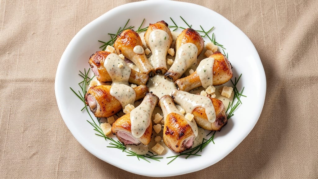 Baked Ranch Chicken Legs Recipe: Crispy Parmesan Crust Meets Juicy Centers